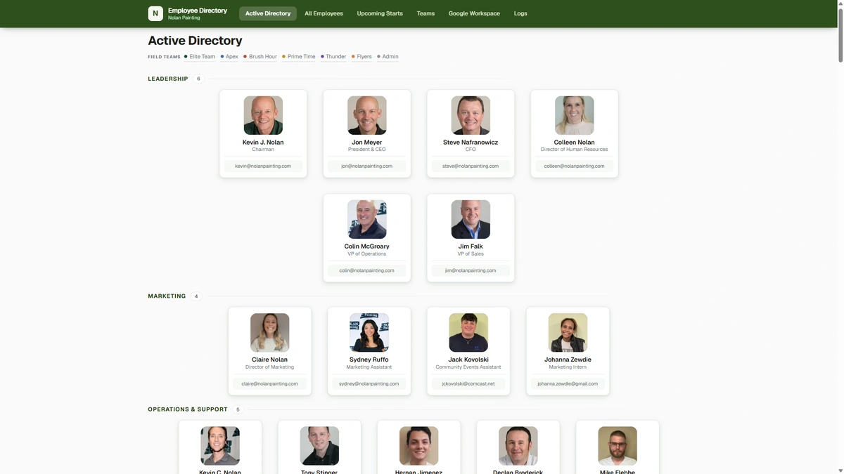 Employee Directory